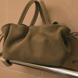 Mila Mini Tote - Sand Suede