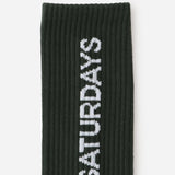 Logo Sock - Dark Green