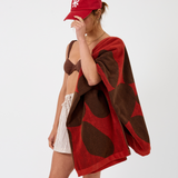 Calvi Towel - Red
