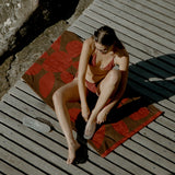 Calvi Towel - Red