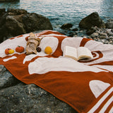 Florence Towel - Red Ochre