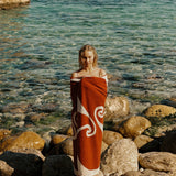 Florence Towel - Red Ochre