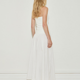 Buckle Dress - Optic White