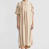 Alderton Cotton Dress - Ecru/Carabu