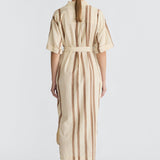 Alderton Cotton Dress - Ecru/Carabu