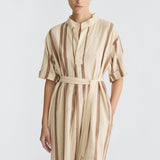 Alderton Cotton Dress - Ecru/Carabu