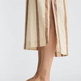 Alderton Cotton Dress - Ecru/Carabu