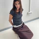 Mid Day Skirt - Umber