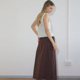 Mid Day Skirt - Umber