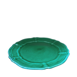 Spiaggia Ceramic Main Plate - Sea Green