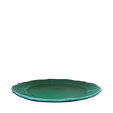 Spiaggia Ceramic Main Plate - Sea Green