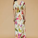 Short Sleeve Colour Me Dress - Wonderland