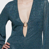 Lumiere O-Kaftan - Peacock