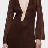 Lumiere O-Long Kaftan - Chocolate