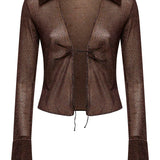 Lumiere Slim Shirt - Chocolate