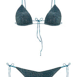 Lumiere 80’s Bikini - Peacock