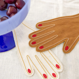 Hand Cocktail Napkins - 4 piece