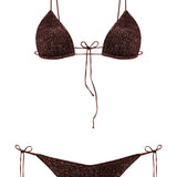 Lumiere 80’s Bikini - Chocolate