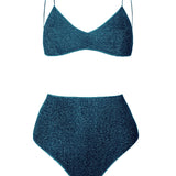 Lumiere Bra High Waisted - Peacock