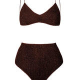 Lumiere Bra High Waisted - Chocolate