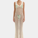 Illaria Crochet Dress - Cream