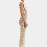 Illaria Crochet Dress - Cream