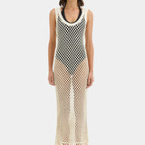 Illaria Crochet Dress - Cream