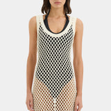 Illaria Crochet Dress - Cream
