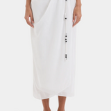 Azura Midi Skirt - Ivory