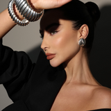 IXV5S Small Earring - Silver