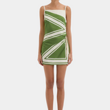 Carlo Mini Dress - Milano Verde