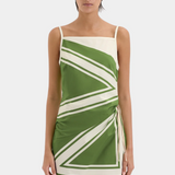 Carlo Mini Dress - Milano Verde
