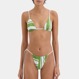 Carlo String Triangle Top - Milano Verde