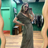 Chaimberlain Dress - Thyme