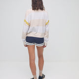 Organic Ivy Crop Polo - Vanilla