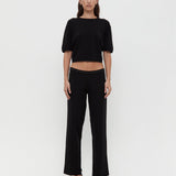 Low Rise Joni Pant - Black