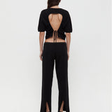 Low Rise Joni Pant - Black