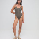 Classic Wool Bodysuit - Grove