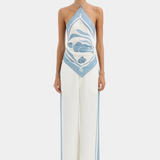 Lilou Drawstring Pant - Liora Blue