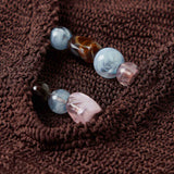 Adriana Beaded Swim - Metallic Chocolate