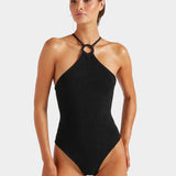 Jasmine Swim With Hoop - Black