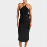 Jasmine Swim With Hoop - Black