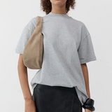 Suede Large Bon Bon Bag - Rock