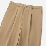 Dean One Tuck Pant - Beige