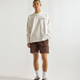 Talley Washed Swim Short - Dark Brown