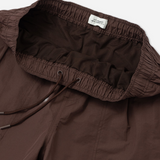 Talley Washed Swim Short - Dark Brown