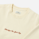 Max Weight Pigment Dyed Tee - Ivory