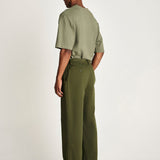 Flint Cotton Pant - Hunter