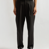 Dean One Tuck Pant - Black