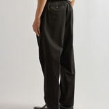 Dean One Tuck Pant - Black